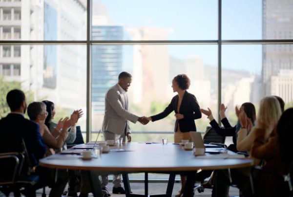 executive handshake international business